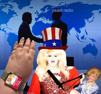 yr1226web lady bunny and the the trans pacific partnership or TPP with Madge weinstein on yeast radio